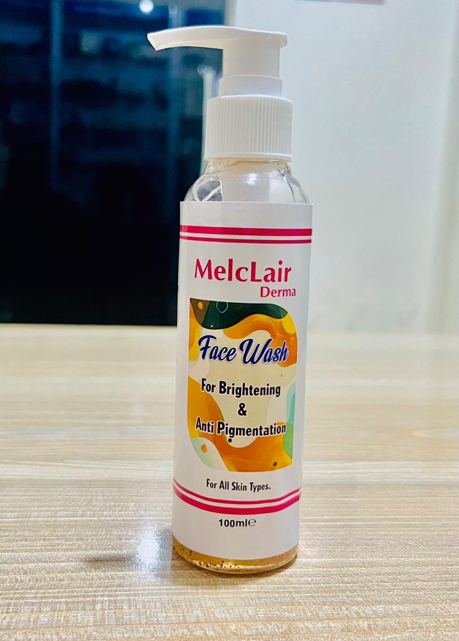 MelcLair Derma  Skin Brightening               &  Anti pigmentation     Face wash
